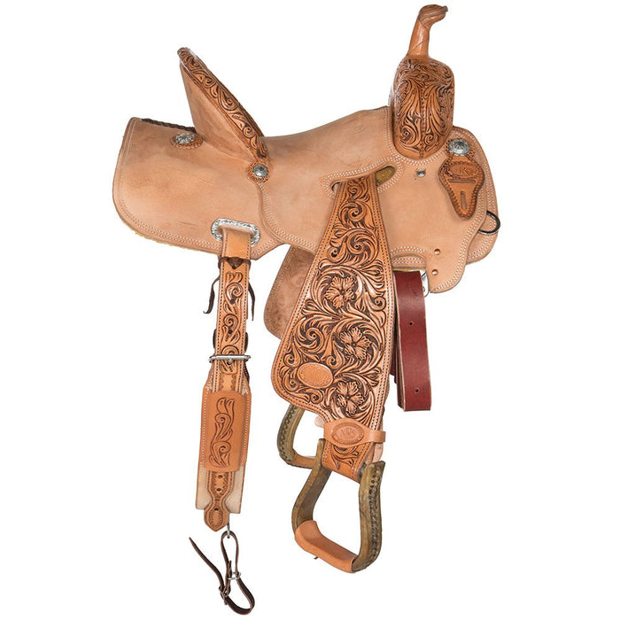 Nrs Competitors Competitor Series Wyoming Flower Strip Down Barrel Saddle