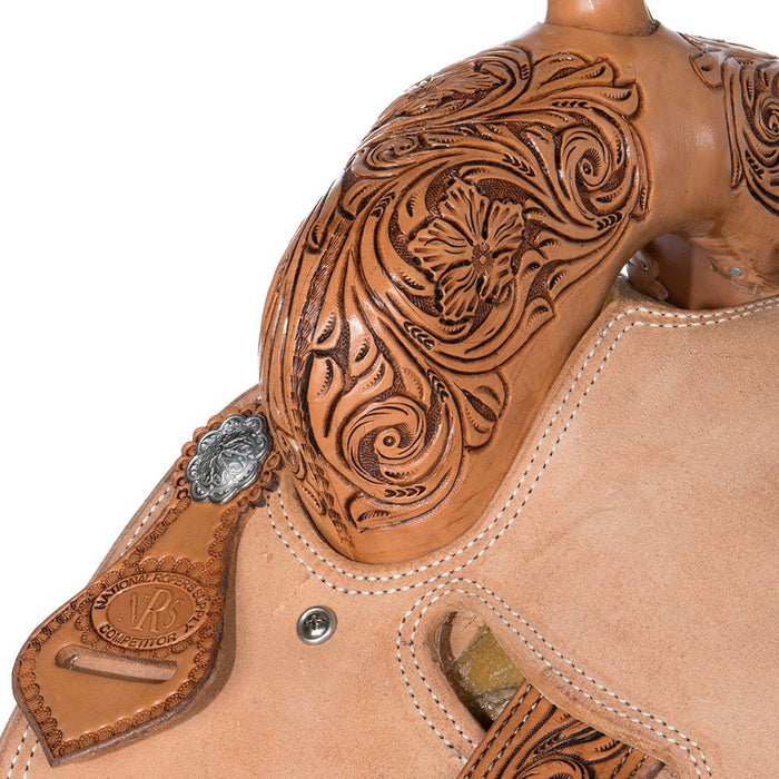 Nrs Competitors Competitor Series Wyoming Flower Strip Down Barrel Saddle