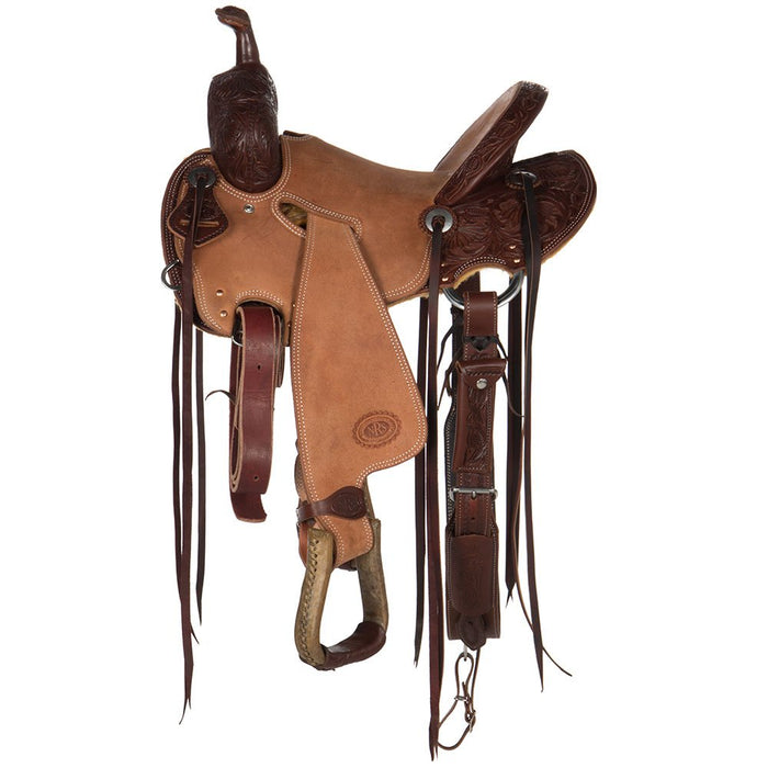 Nrs Competitors Poinsettia Heavy Oil Strip Down Barrel Saddle