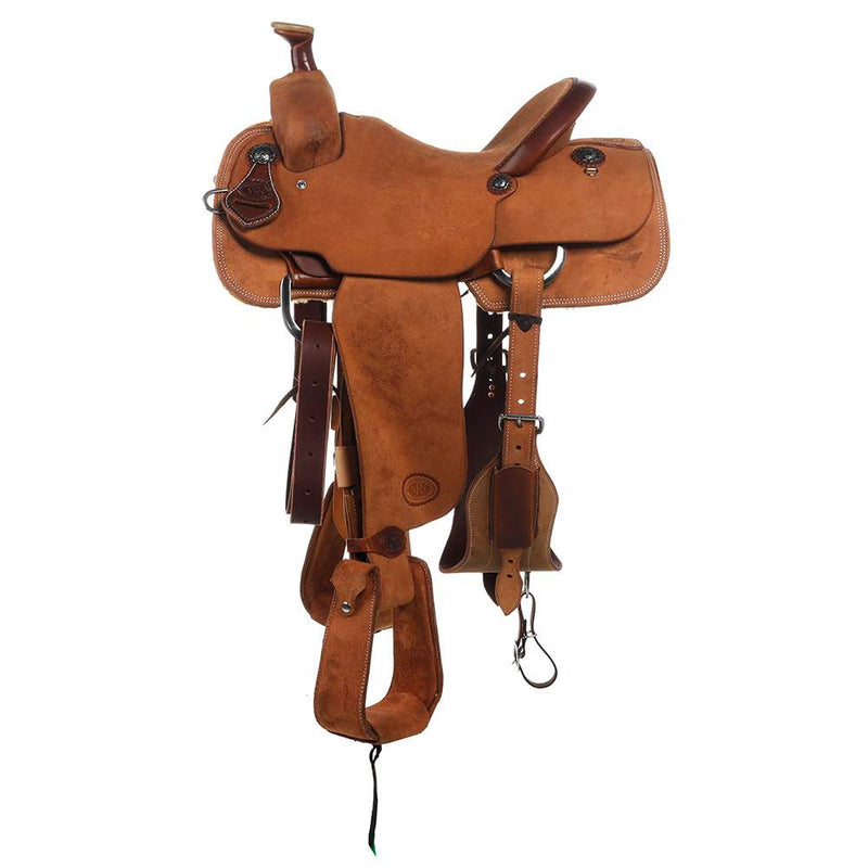 Nrs Competitors Heavy Oil Roughout Team Roping Saddle