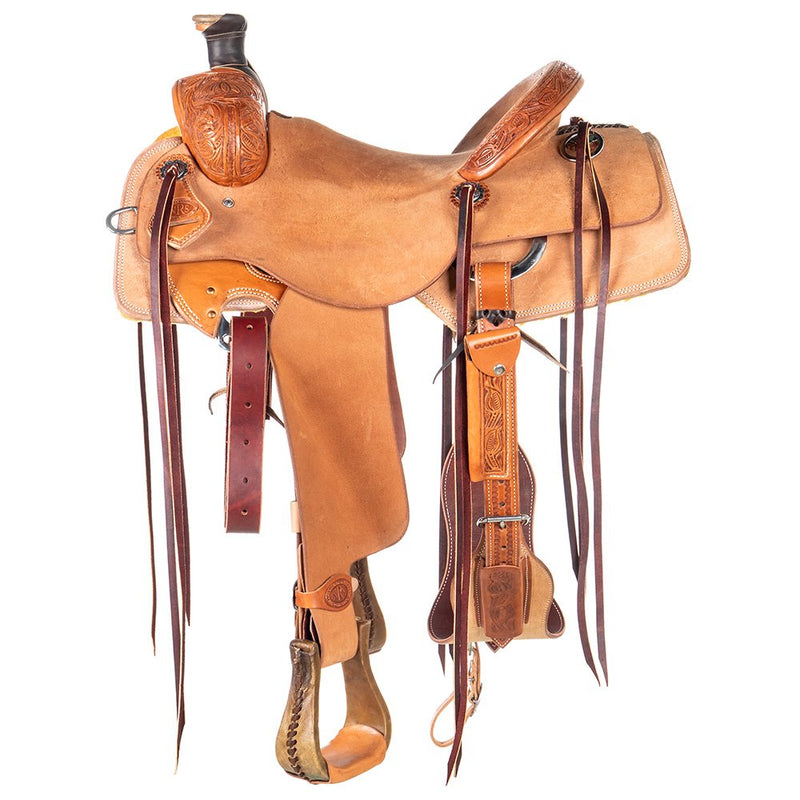 Nrs Competitors 1/8 Breed Poinsettia Will James Ranch Roper Saddle