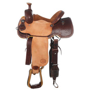 Nrs Competitors Heavy Oil 1/2 Breed Tapete Grande All Around Youth Saddle