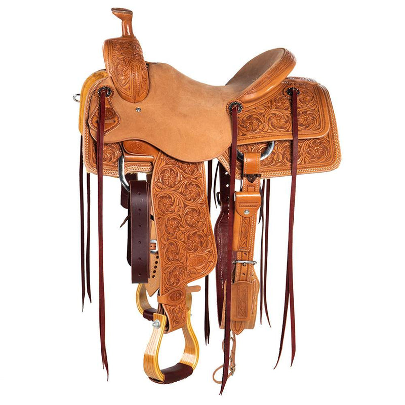 Nrs Competitors Natural 7/8 Breed Galaxy Flower Versatility Saddle