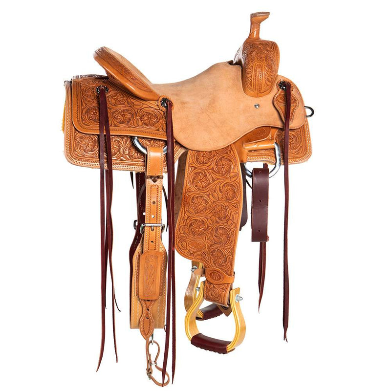 Nrs Competitors Natural 7/8 Breed Galaxy Flower Versatility Saddle