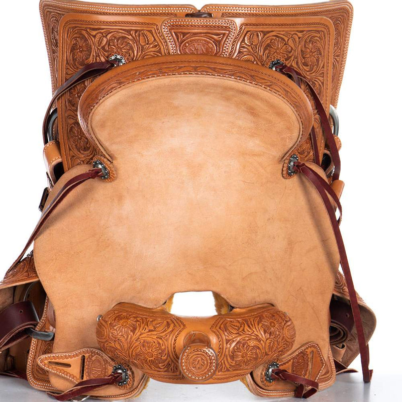 Nrs Competitors Natural 7/8 Breed Galaxy Flower Versatility Saddle