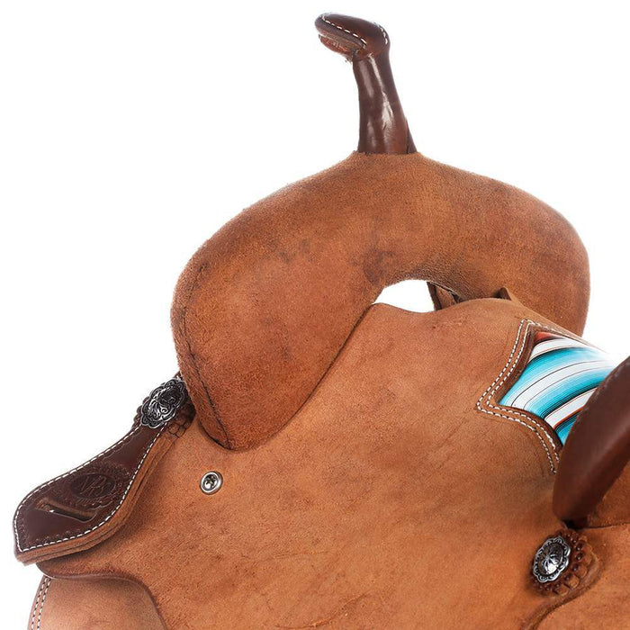Nrs Competitors Heavy Oil Roughout Serape Seat Barrel Saddle