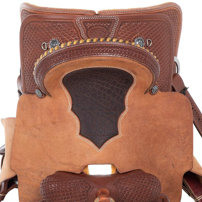 Nrs Competitors Heavy Oil 1/2 Breed Waffle Team Roping Saddle