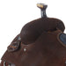 Nrs Competitors Chocolate Roughout Shark Inlaid Seat Team Roping Saddle