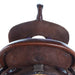 Nrs Competitors Chocolate Roughout Purple Suede 12 1/2 Inch Barrel Saddle