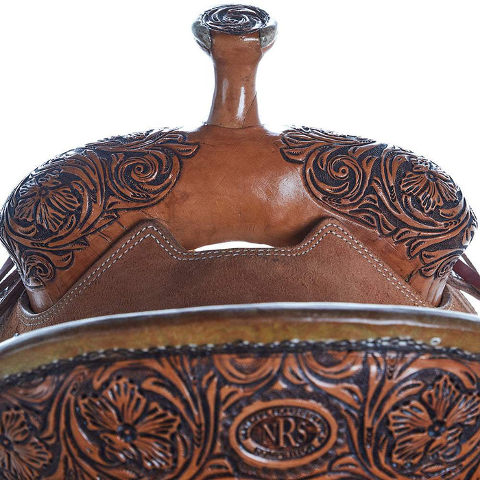 Nrs Competitors Competitor Series Antique Wyoming Flower Seat Rig Team Roper