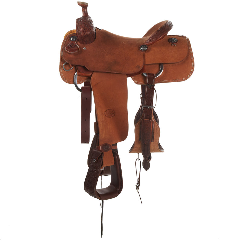 Nrs Competitors Competitor Series Heavy Oil 1/8 Breed Cali Rose Team Roping Saddle