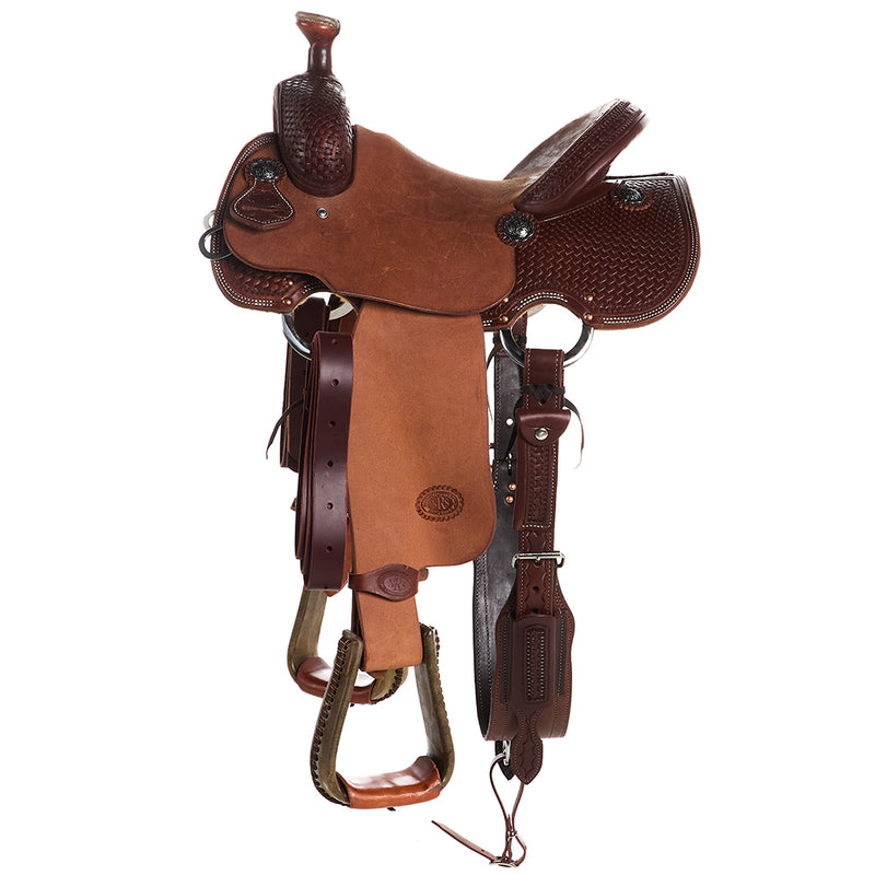 Nrs Competitors Competitor Series Heavy Oil 1/2 Breed Tapete Grande All Around Youth Saddle