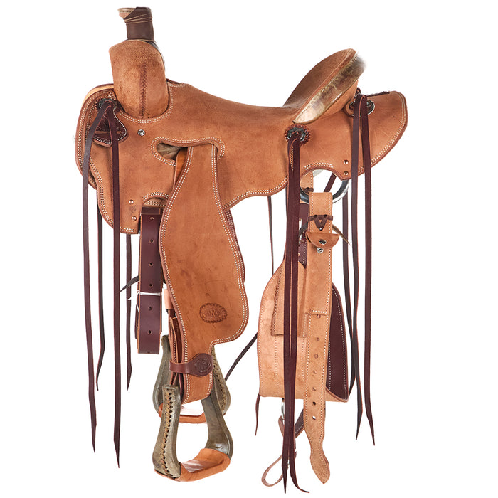 Nrs Competitor Series Heavy Oil No Lace Swells Roughout Strip Down Saddle