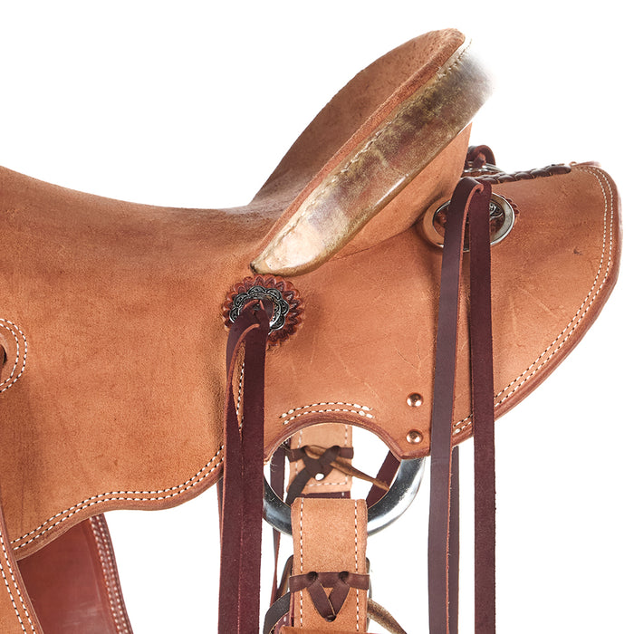 Nrs Competitor Series Heavy Oil No Lace Swells Roughout Strip Down Saddle