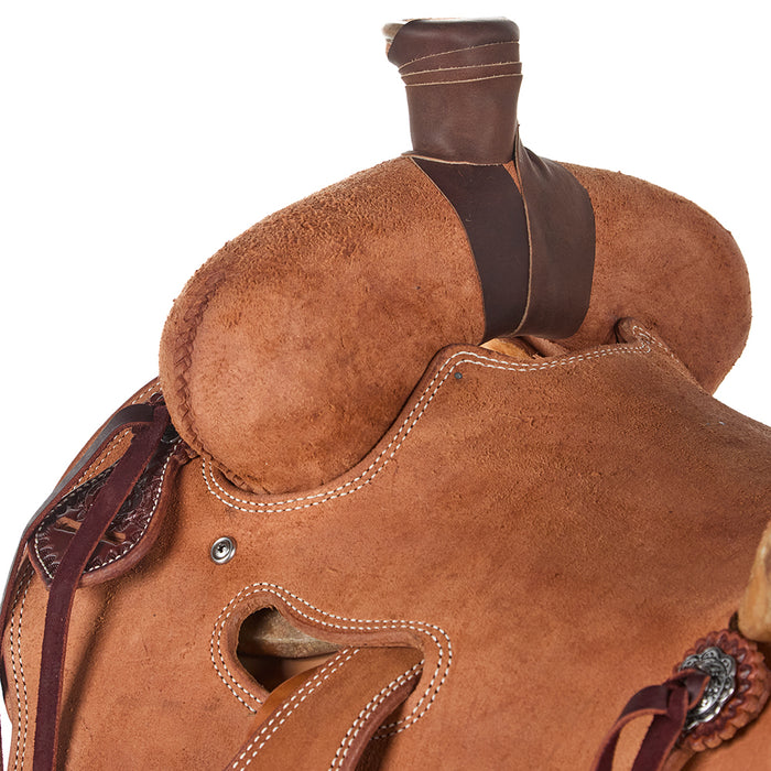 Nrs Competitor Series Heavy Oil No Lace Swells Roughout Strip Down Saddle