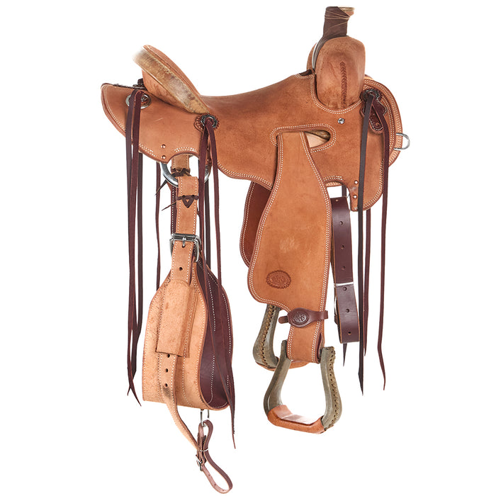 Nrs Competitor Series Heavy Oil No Lace Swells Roughout Strip Down Saddle
