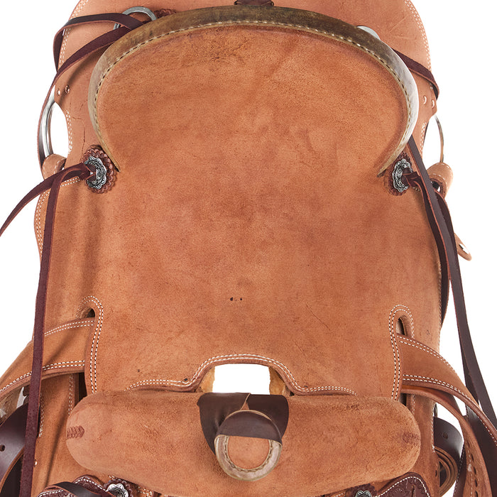 Nrs Competitor Series Heavy Oil No Lace Swells Roughout Strip Down Saddle