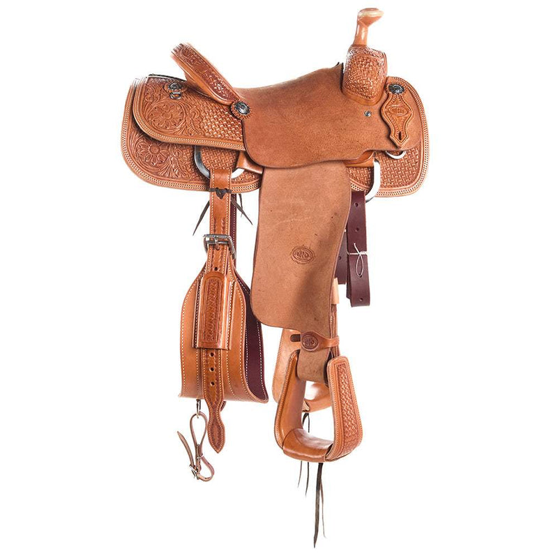 Nrs Competitors Natural Combo Tooled Pro Series Team Roper
