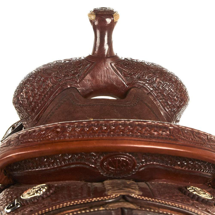 Nrs Competitors Chocolate 3/4 Breed Combo Tooled Team Roper