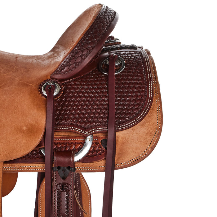 Nrs Pro Series Heavy Oil Basket Stamp Heavy Will James Ranch Roper