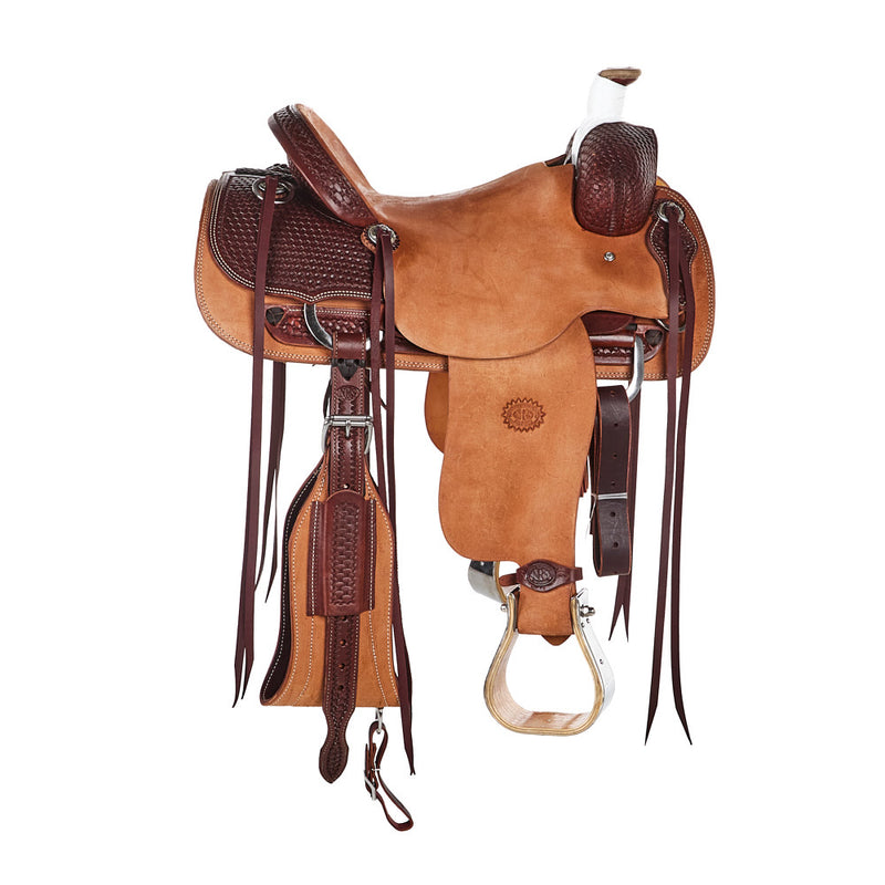 Nrs Pro Series Heavy Oil Basket Stamp Heavy Will James Ranch Roper