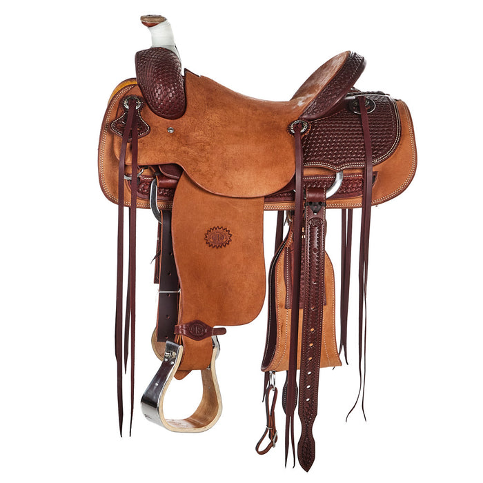 Nrs Pro Series Heavy Oil Basket Stamp Modified Association Ranch Roper