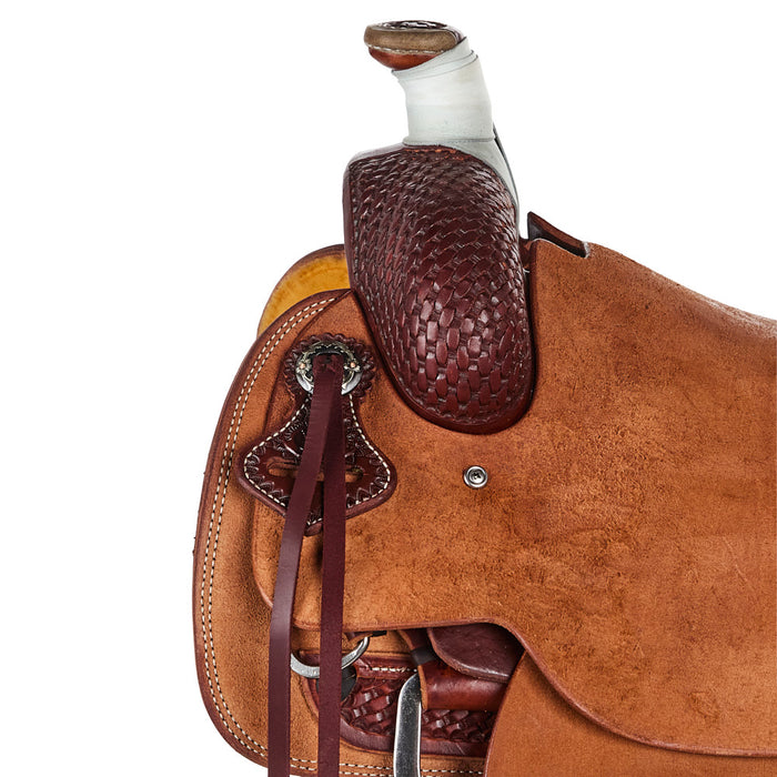 Nrs Pro Series Heavy Oil Basket Stamp Modified Association Ranch Roper