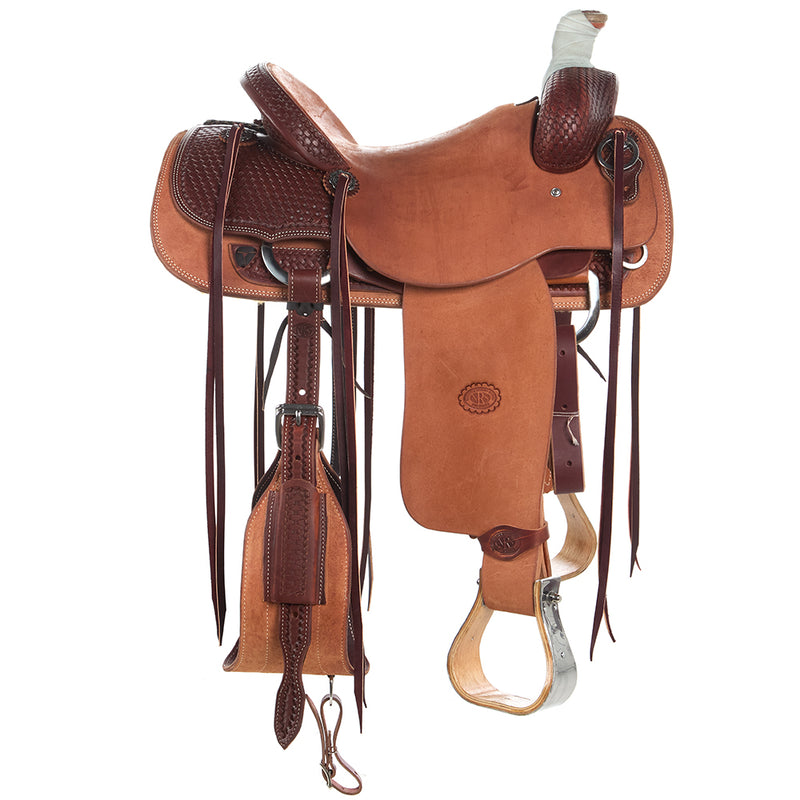 Nrs Pro Series Heavy Oil Basket Stamp Modified Association Ranch Roper