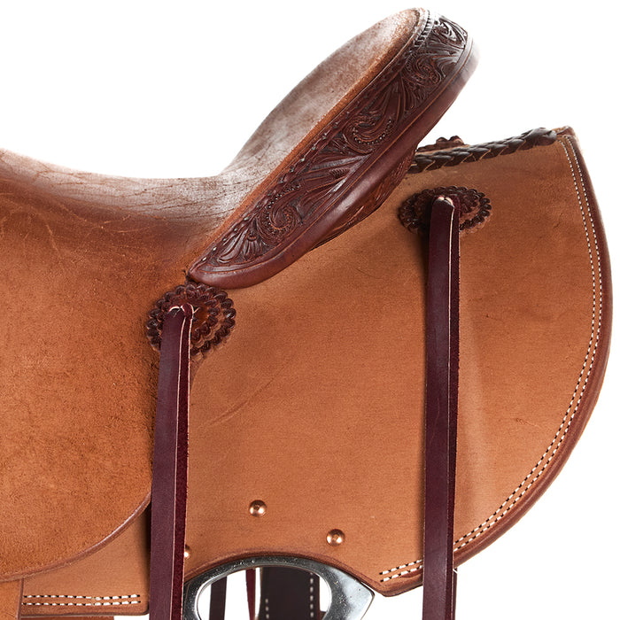 Nrs Pro Series 1/8 breed Low Moose Ranch Saddle