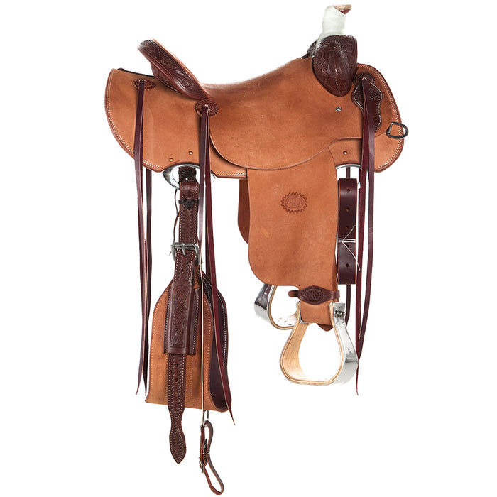 Nrs Pro Series 1/8 breed Low Moose Ranch Saddle
