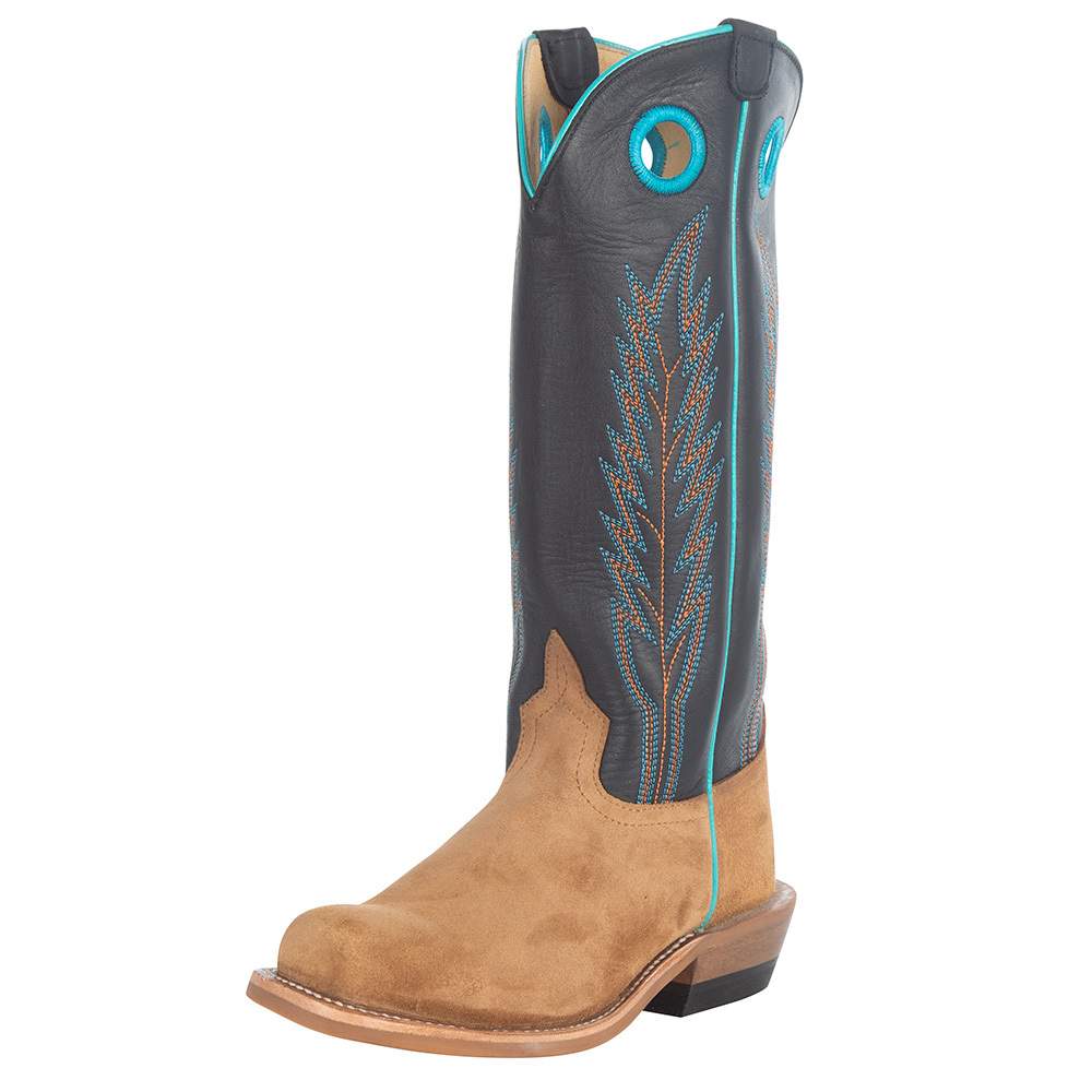 Horsepower Boots Kids Sawdust Roughout Cutter Toe Cowboy Boots — NRS