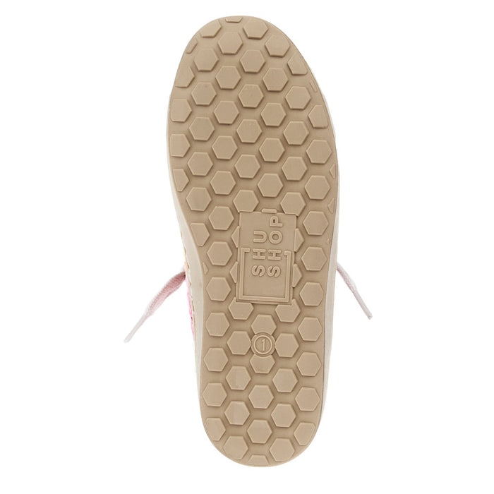 Shu Shop Polka Mini Bright Multi Stripe Slide On Sneaker
