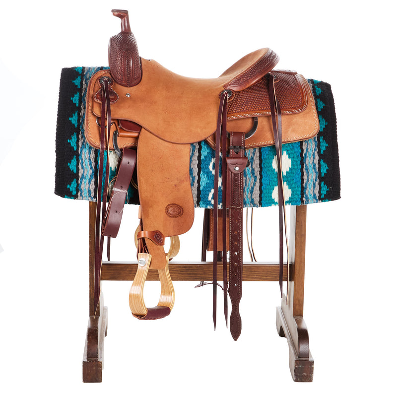 Mayatex Riverland 36x34 New Zealand Wool Saddle Blanket