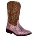 NRS Exclusive Youth Footwear Pink Glitter Boot