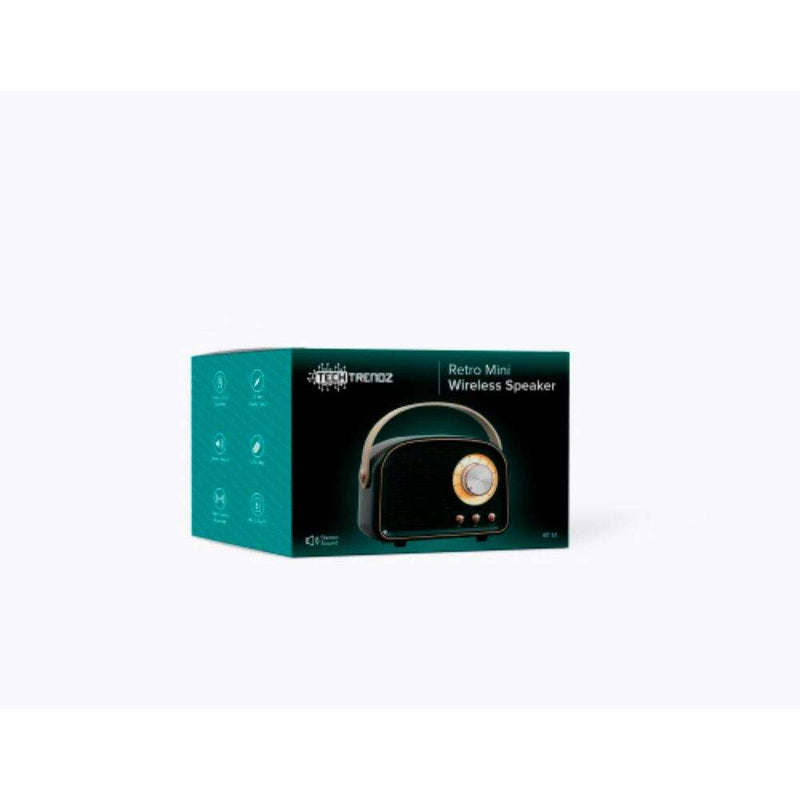 Trendz Mart Green Retro Bluetooth Speaker