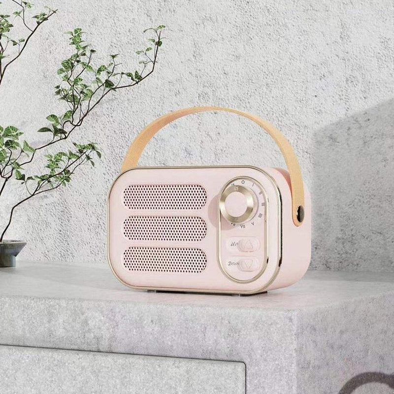 Trendz Mart Pink Retro Bluetooth Speaker