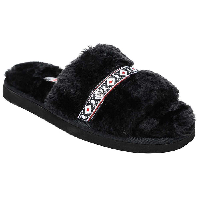 Minnetonka Women's Lolo Faux Fur Slide Slipper