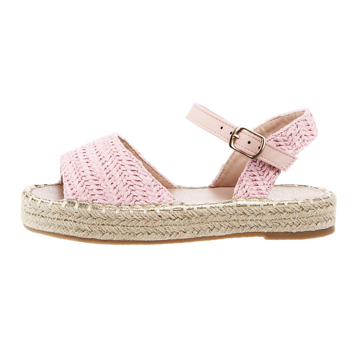Shu Shop Cynthia Mini Rose Woven Sandal