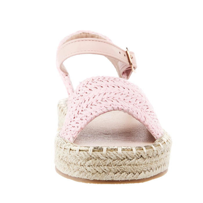 Shu Shop Cynthia Mini Rose Woven Sandal