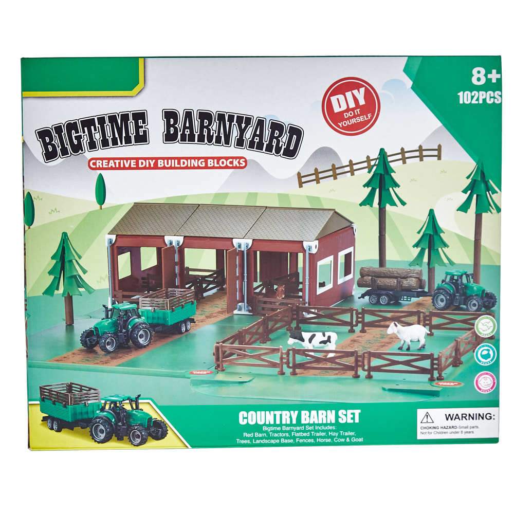 Bigtime Barnyard Country Barn Set