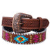 Ladies Hand Painted Aztec Belt
