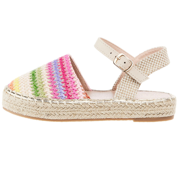 Shu Shop Alyssa Mini Bright Multi Stripe Shoe