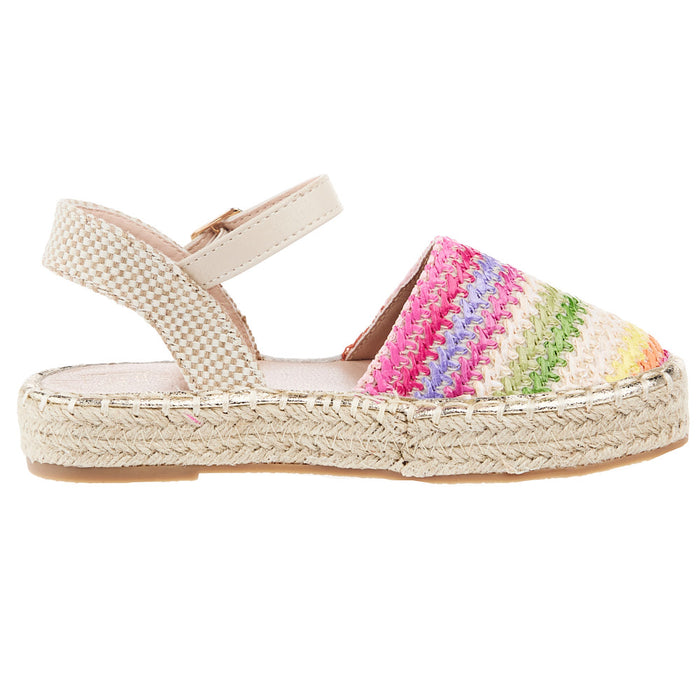 Shu Shop Alyssa Mini Bright Multi Stripe Shoe