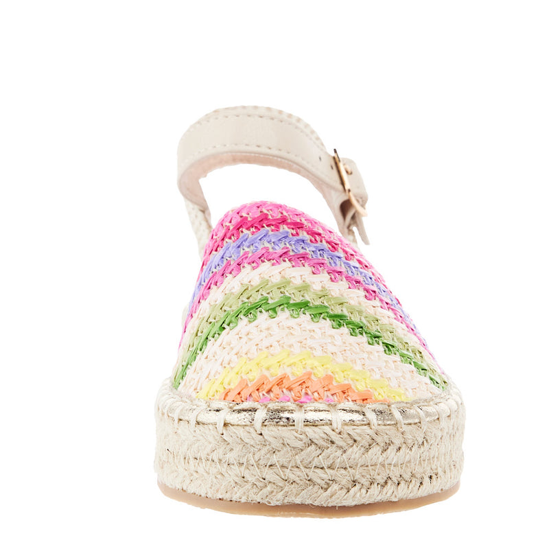 Shu Shop Alyssa Mini Bright Multi Stripe Shoe