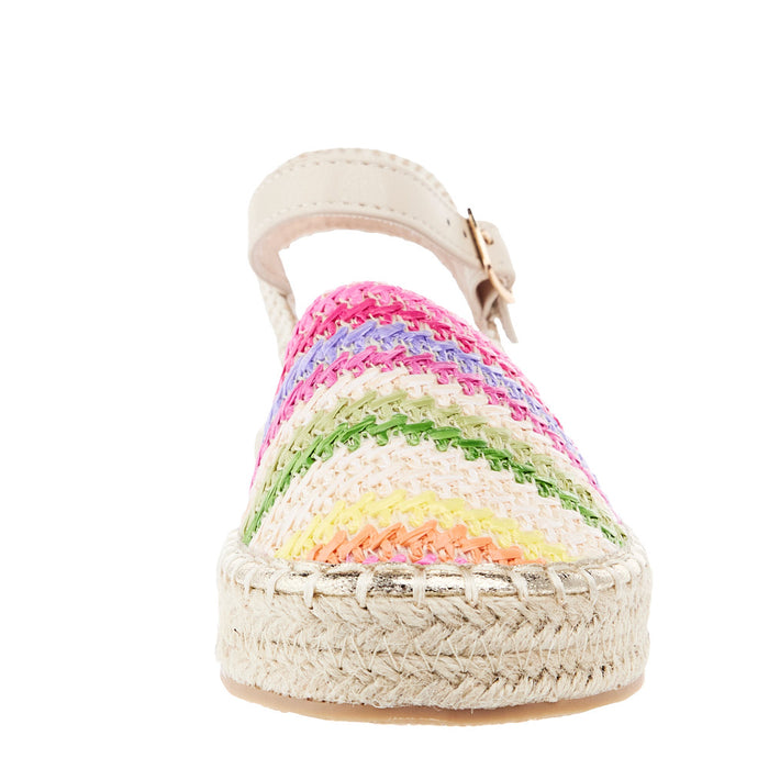 Shu Shop Alyssa Mini Bright Multi Stripe Shoe