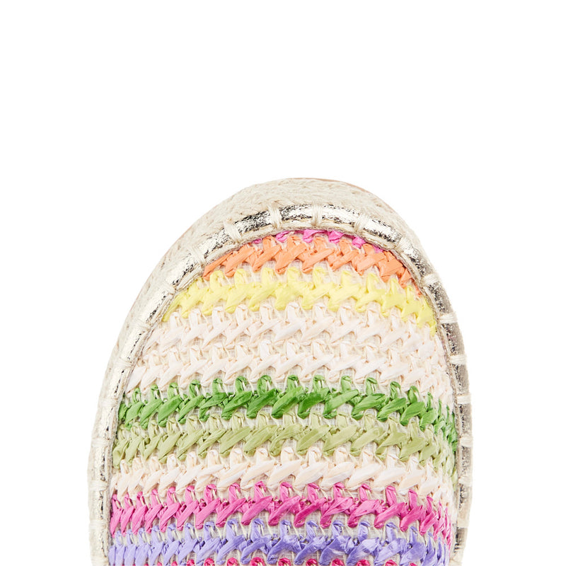 Shu Shop Alyssa Mini Bright Multi Stripe Shoe