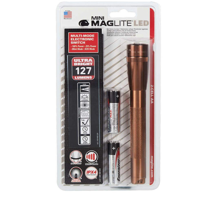 Mini Maglite LED 2AA Copper ML53596
