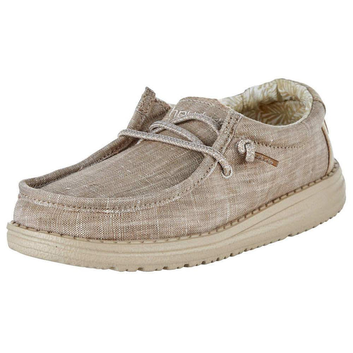 Youth Hey Dude Beige Wally Casual