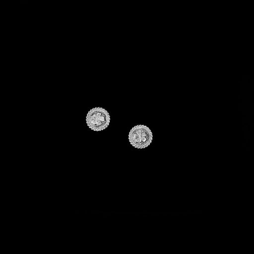 Heirloom Silver Concho Earrings