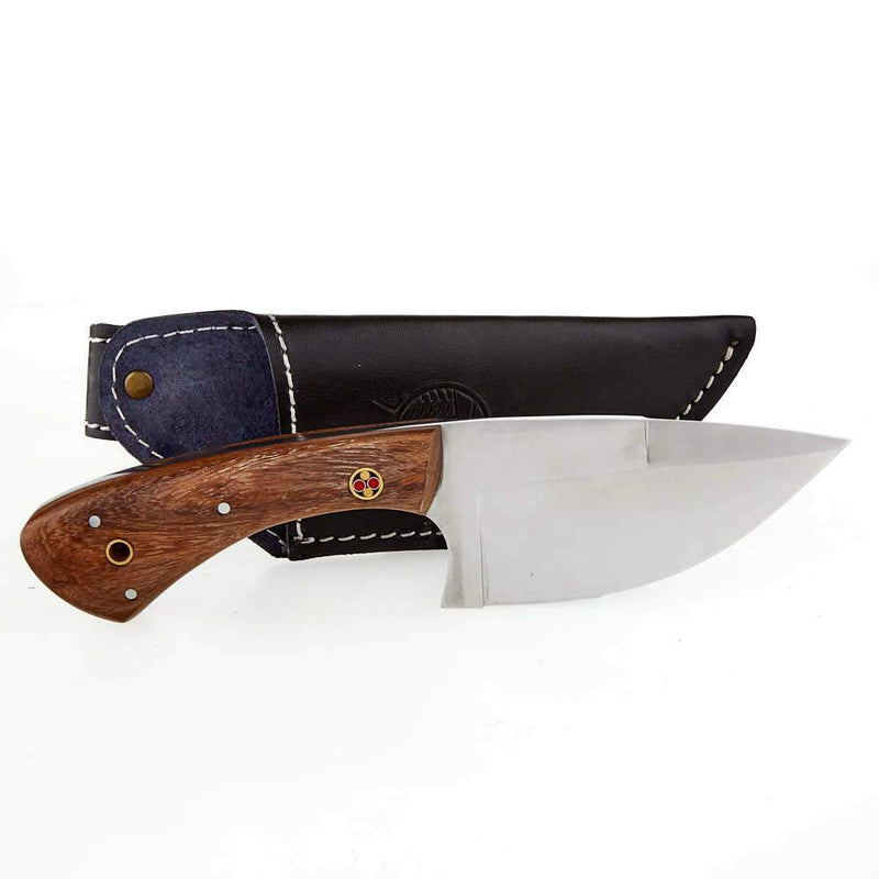 Frontier Large Skinner Stainless Steel Knife w/sheath 013